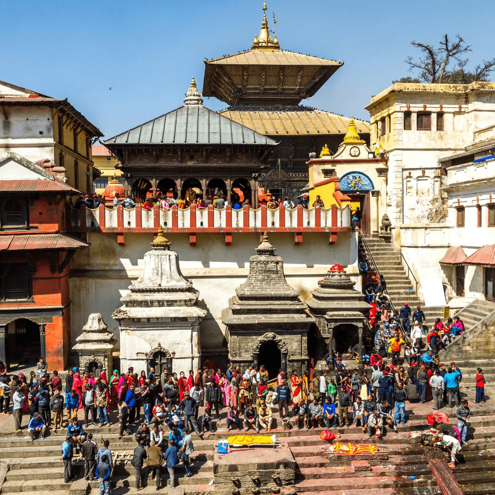 . Visit Saga Mahadev Temple, a significant Hindu pilgrimage site, before exploring the stunning Bhaktapur Durbar Square, a UNESCO World Heritage Site filled with ancient palaces and temples.