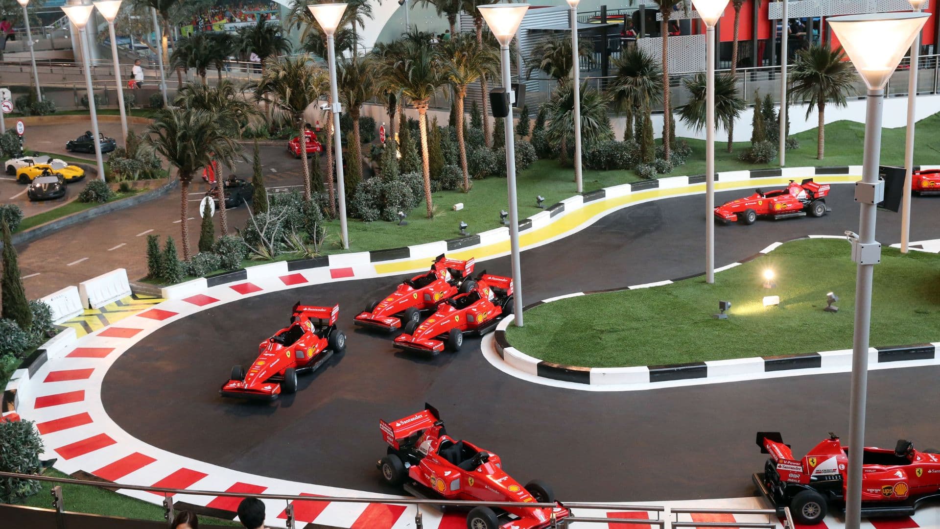 Ferrari World Abu Dhabi: Experience thrilling rides at the world’s only Ferrari-branded theme park.