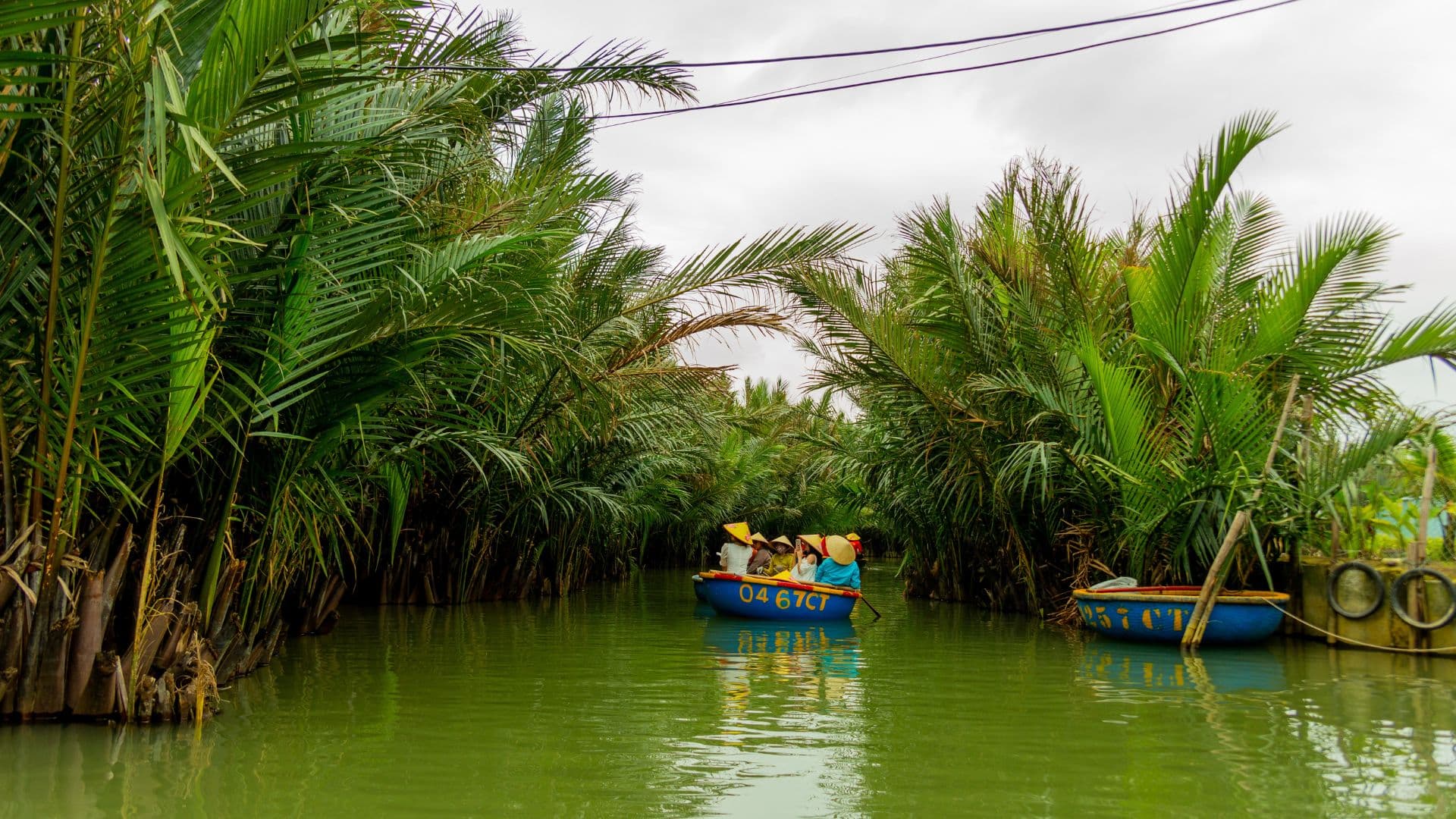 Mekong Delta Day Trip – Boat ride through river canals, coconut candy workshop, honey tea tasting, and visit to Vinh Trang Pagoda.